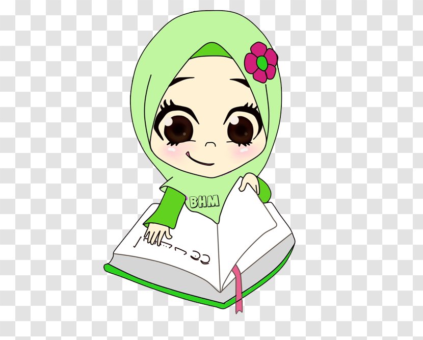 Quran Muslim Child Cartoon - Watercolor - The Qur'an Transparent PNG