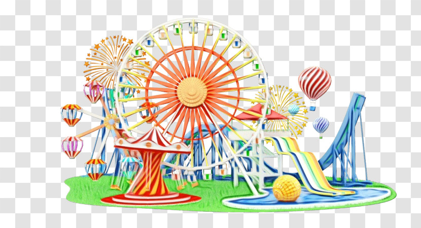 Amusement Park Text Line Area Meter Transparent PNG