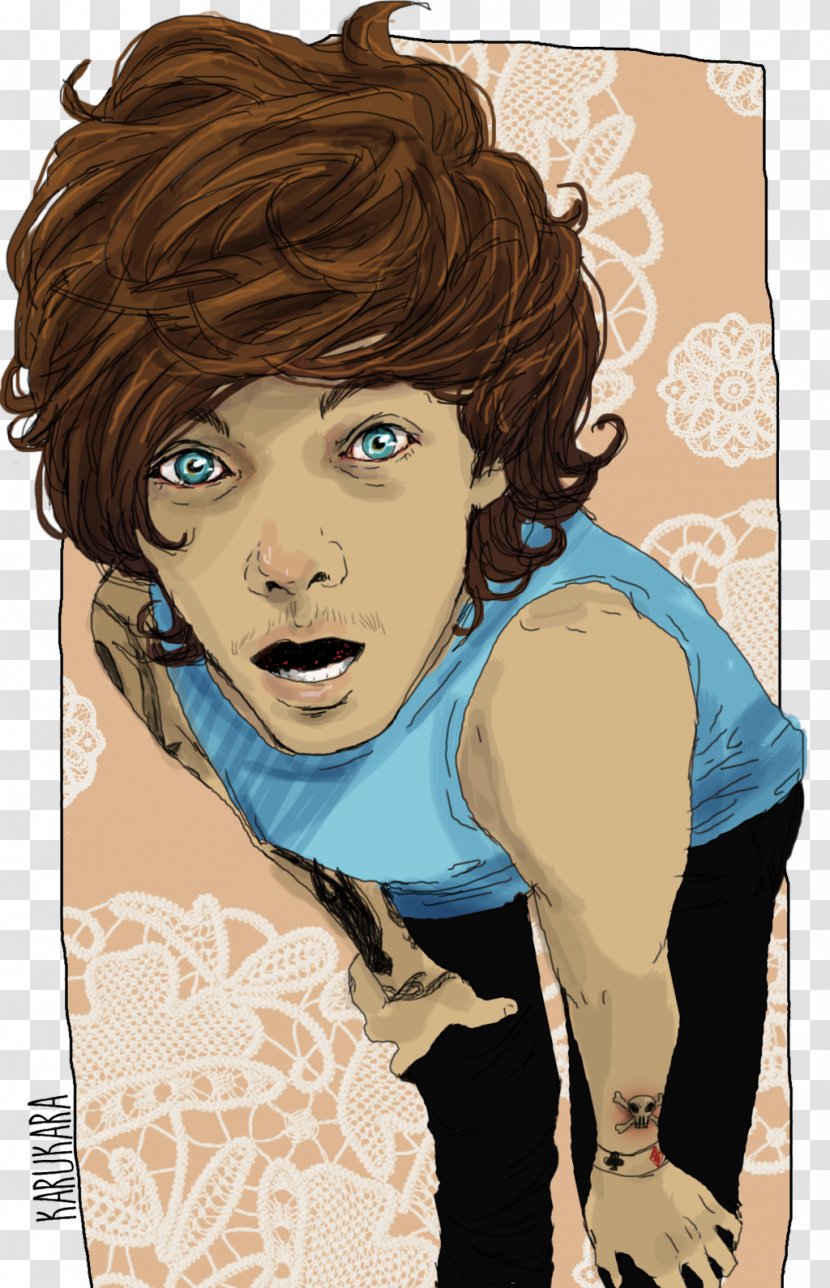 Louis Tomlinson Fan Art One Direction - Tree - Ktv Posters Transparent PNG