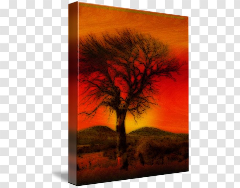 Painting Oil Pastel Art Paint - Sky - Watercolor Tree Transparent PNG