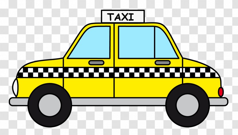 Manhattan Taxicabs Of New York City Yellow Cab Clip Art - Hackney Carriage - Comic Book Clipart Transparent PNG