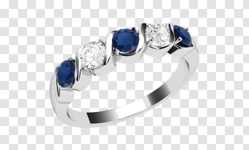 Sapphire Wedding Ring Engagement Diamond Transparent PNG