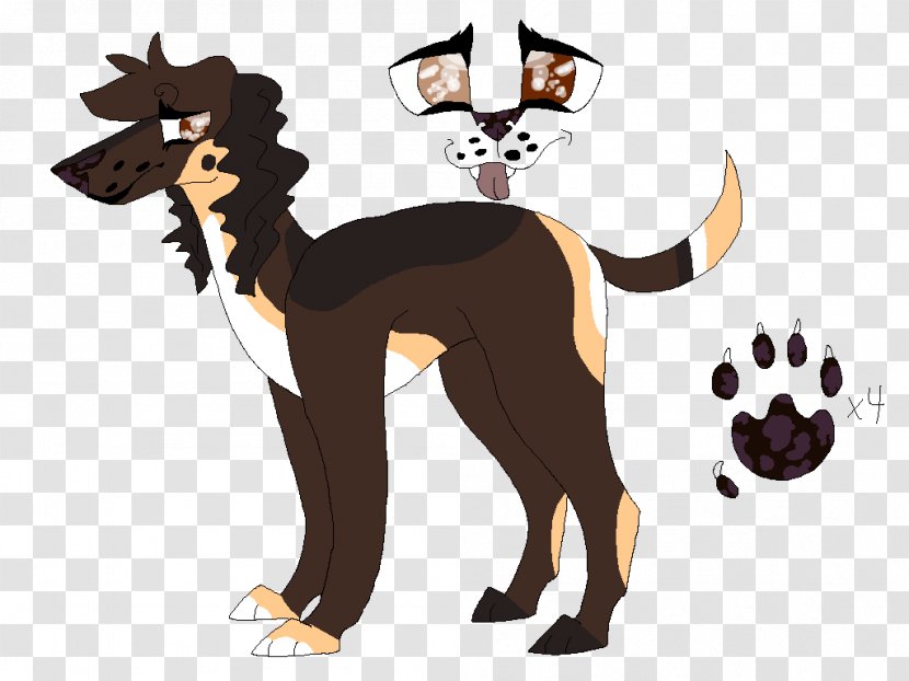 Cat Dog Deer Mammal Paw - Fictional Character Transparent PNG