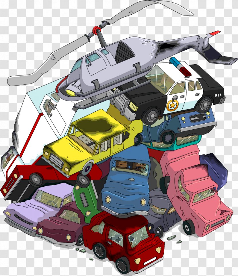 The Simpsons: Tapped Out Car Motor Vehicle Simpsons Game - Robot Transparent PNG