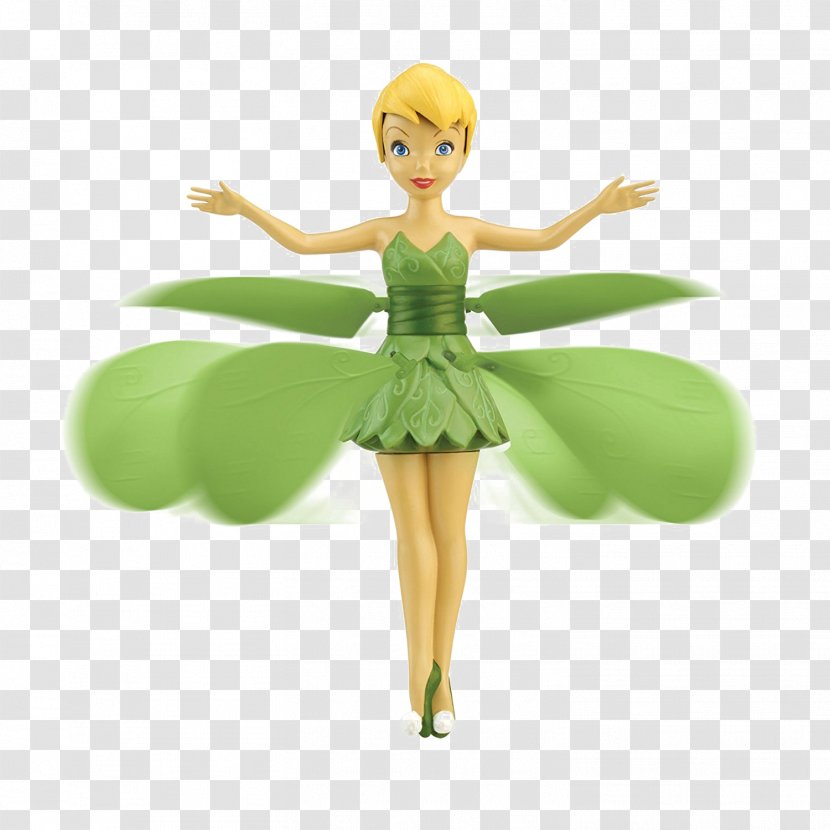 Tinker Bell Disney Fairies Flutterbye Flying Flower Fairy Doll Magic Tink - Fictional Character Transparent PNG
