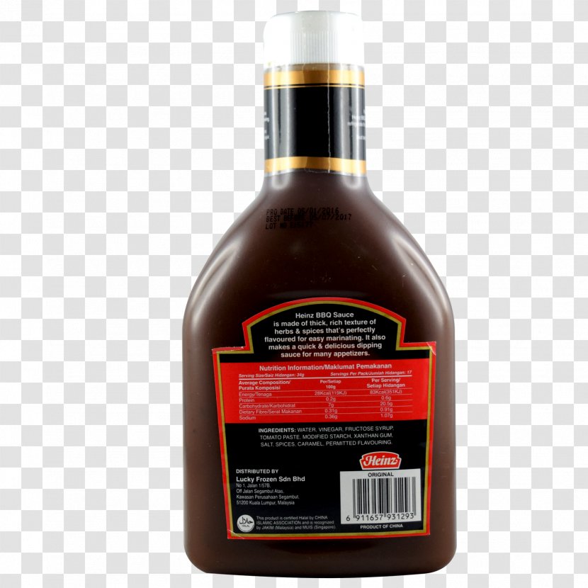 Barbecue Sauce H. J. Heinz Company Condiment - Vinegar Transparent PNG