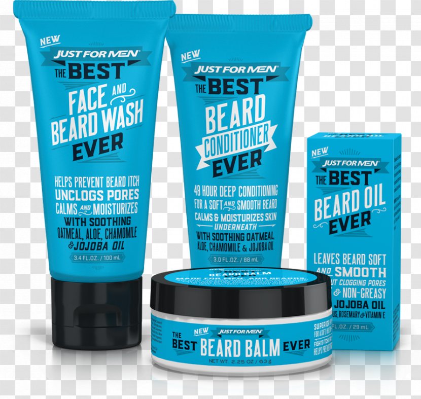 Beard Oil Cream Man Just For Men - Wash Your Face Transparent PNG