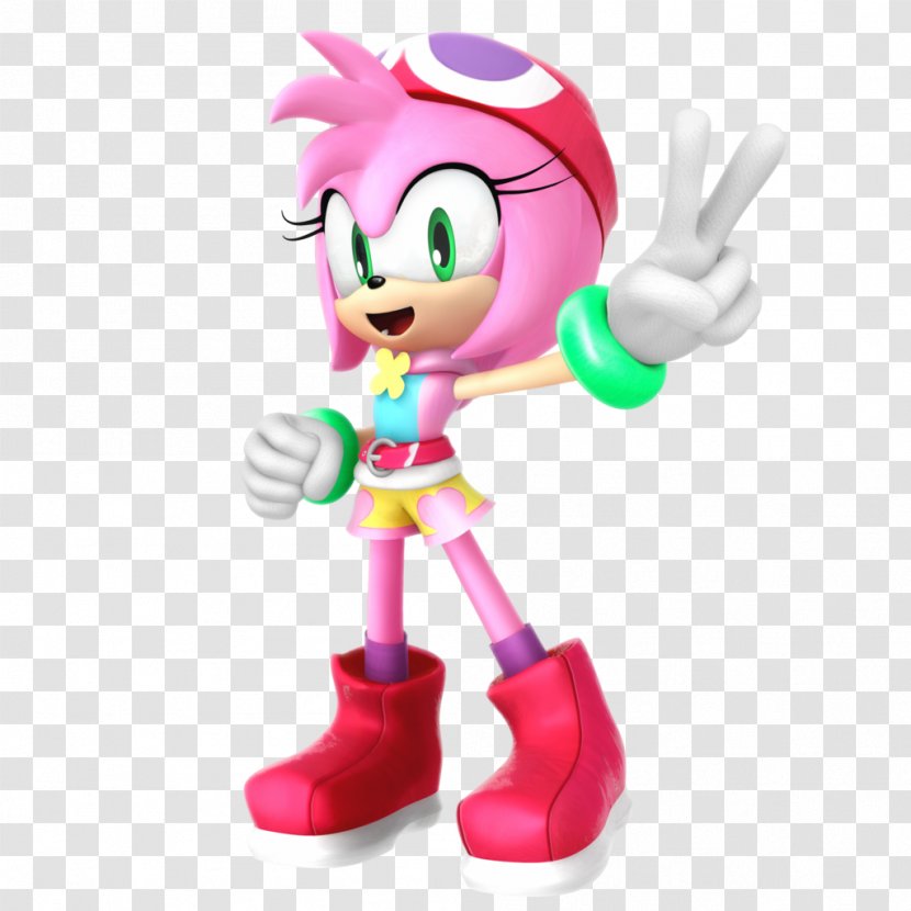 Amy Rose Sonic Forces Ariciul Runners Knuckles' Chaotix - Video Game Transparent PNG