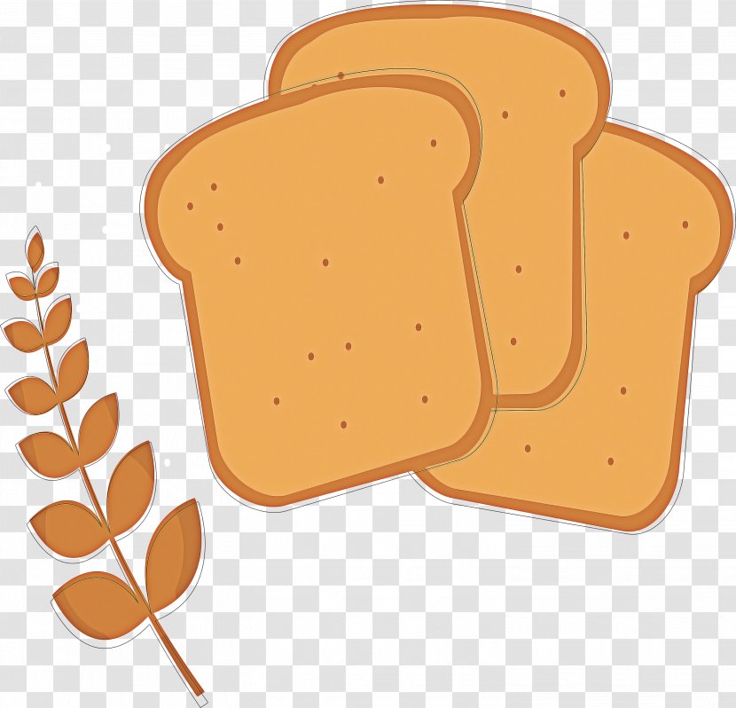 Wheat Cartoon - White Bread - Fast Food Transparent PNG