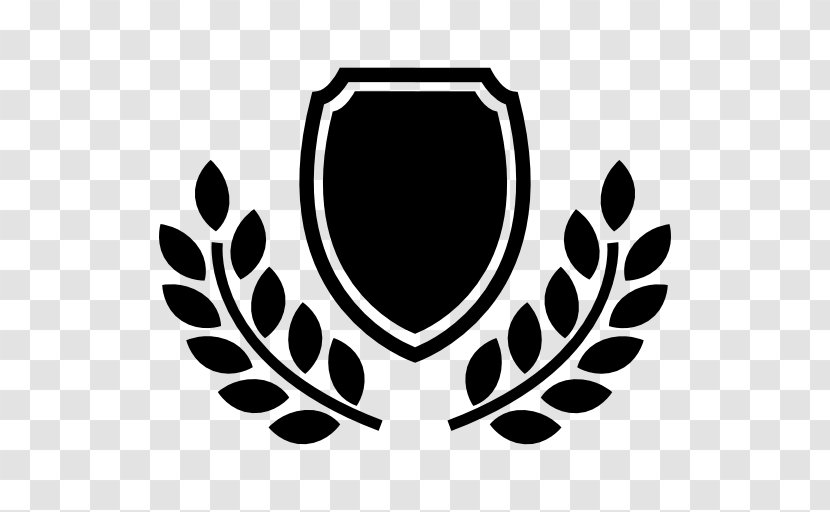 Award Symbol Prize - Black And White Transparent PNG