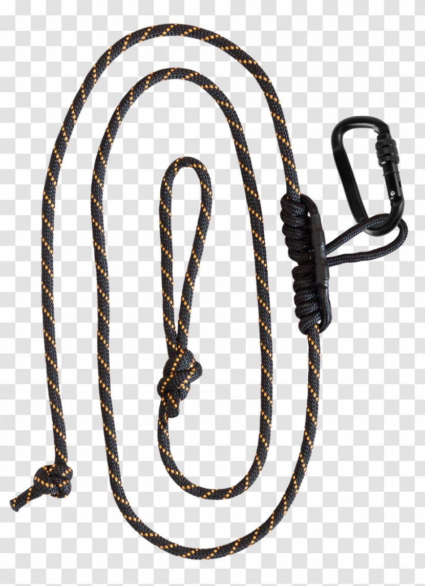 Rope Hunting Lineworker Safety Harness Carabiner - Knot Transparent PNG