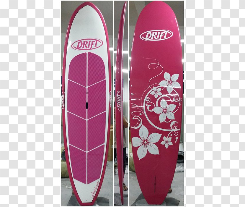 Kayak Central Coast Surfboard Paddleboarding Inflatable - Magenta - Plumeria Transparent PNG