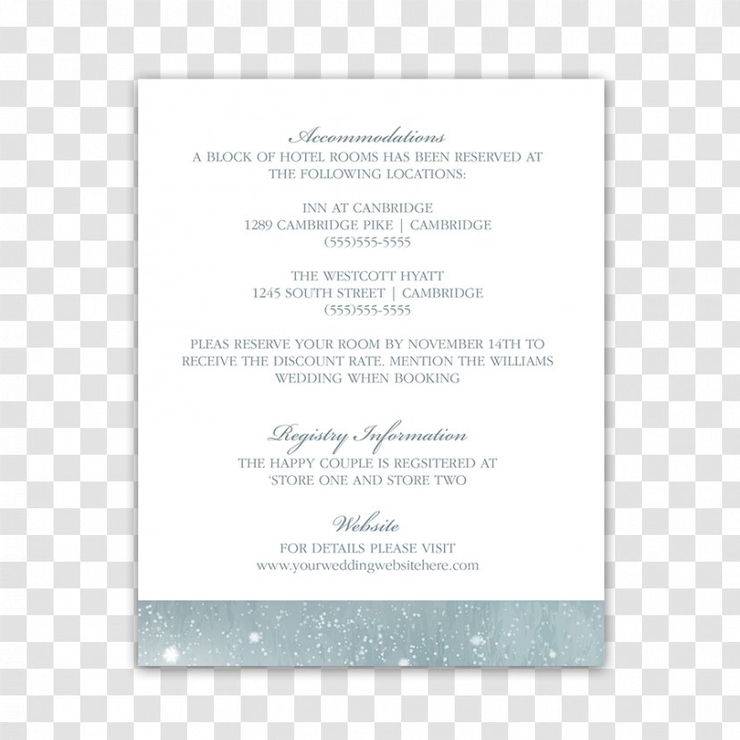 Wedding Invitation Convite Font - Card Transparent PNG