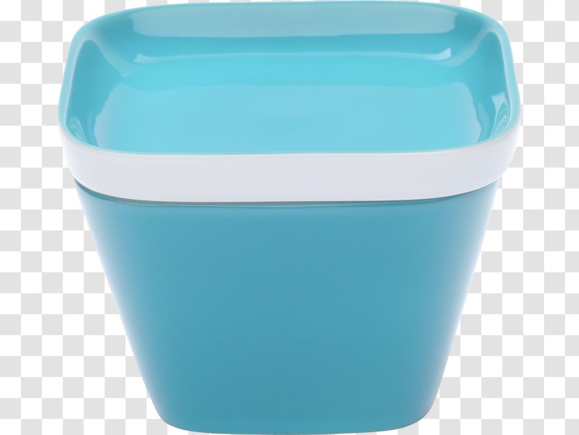 Plastic Turquoise Flowerpot - Blue - Design Transparent PNG