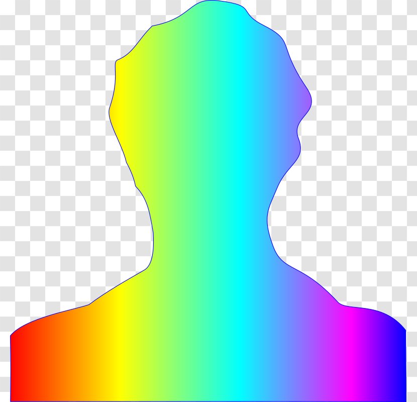 Silhouette Clip Art - Joint - Rainbow Gradient Transparent PNG