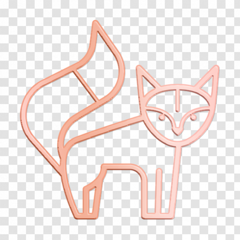 Forest Animals Icon Fox Icon Transparent PNG