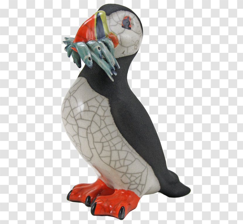 Raku Ware Ceramic Pottery Puffin Ceramist - Slip Transparent PNG