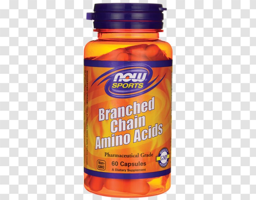 Dietary Supplement Branched-chain Amino Acid NOW Foods Capsule - Branchedchain Transparent PNG