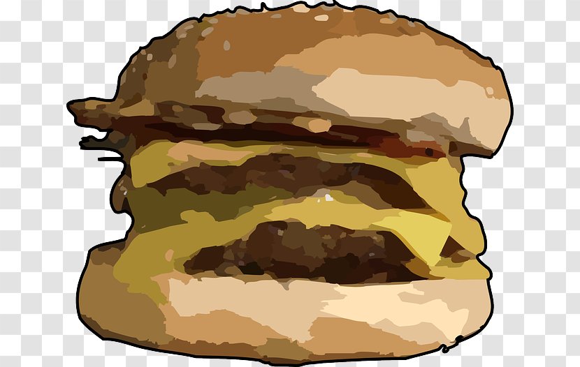 Hamburger Cheeseburger Fast Food Bacon - Meat - Burger And Sandwich Transparent PNG