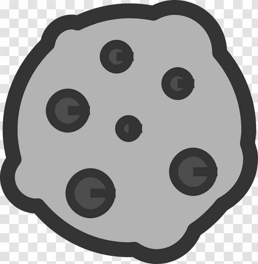 Black And White Cookie Chocolate Chip Clip Art Biscuits Openclipart - Monster - Biscuit Transparent PNG