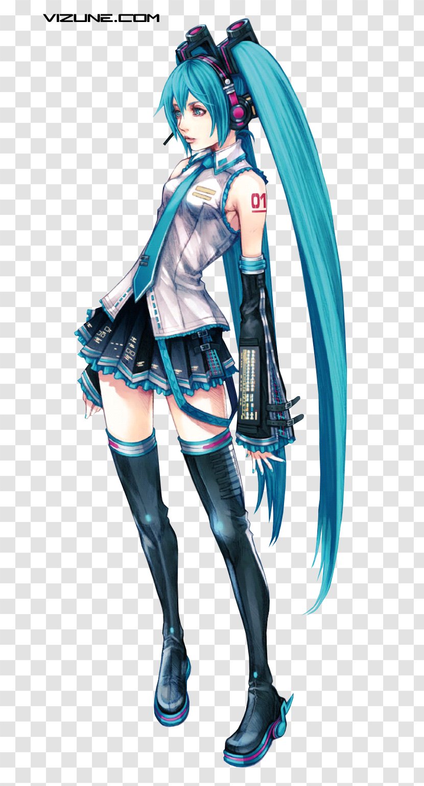 Hatsune Miku Illustrator Art Vocaloid - Cartoon - Tetsuya Naito Transparent PNG