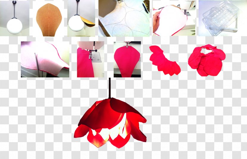 Rodeo Pendant Light Love Parenting - Flower - Red Transparent PNG