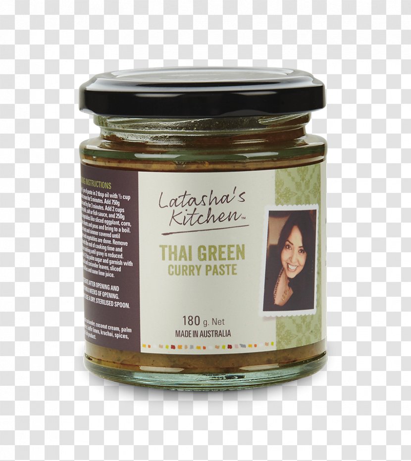 Chutney Red Curry Thai Cuisine Green - Shrimp Paste - Chocolate Transparent PNG