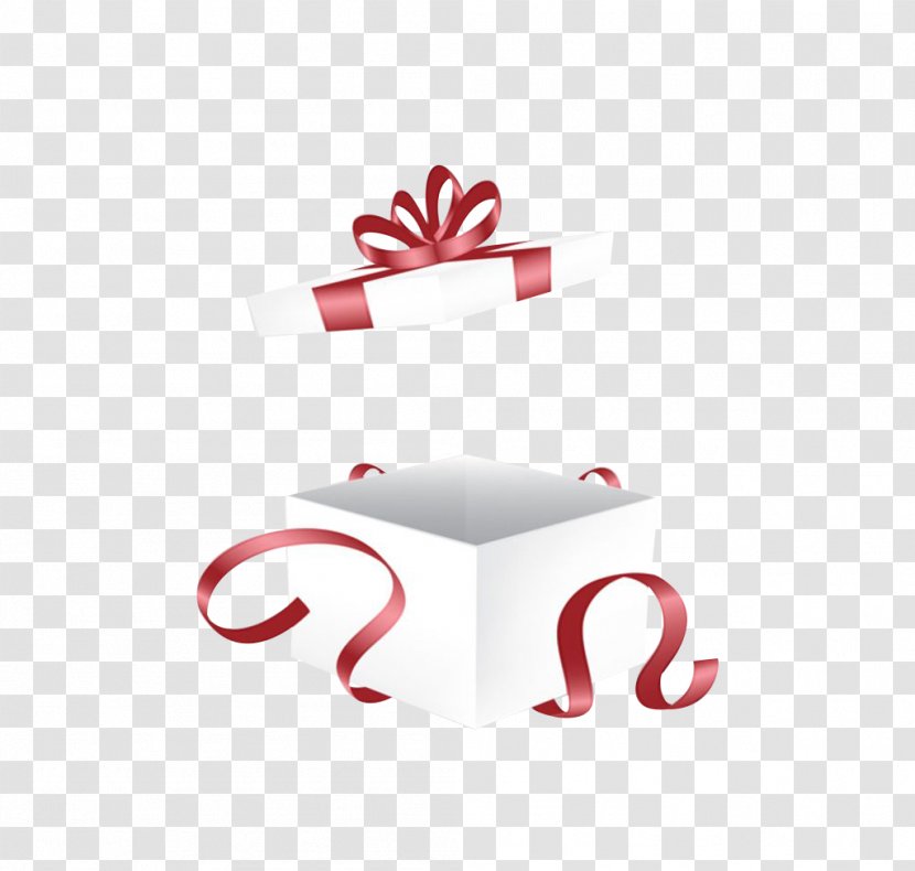 Gift Decorative Box - Christmas - Open The Exquisite Transparent PNG