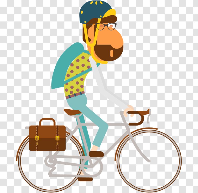 Bicycle Clip Art - Profession - Tourist Transparent PNG