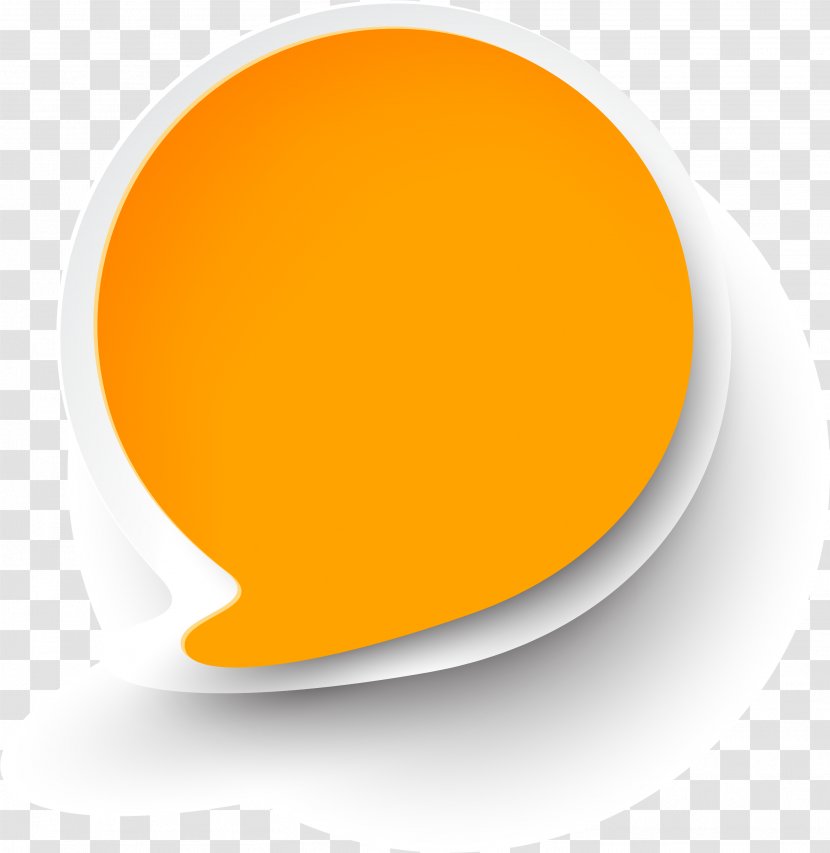 Orange Circle Frame - Produce - Yellow Transparent PNG