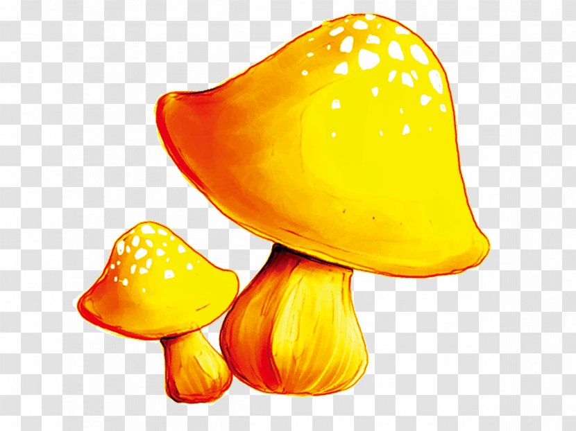 Download Ping Clip Art - Animation - Small Golden Mushrooms Transparent PNG