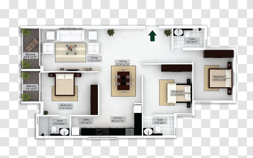 NorthernSky Properties Floor Plan Arecaceae Palm-leaf Manuscript - Mangalore - Multi Usable Colorful Brochure Transparent PNG