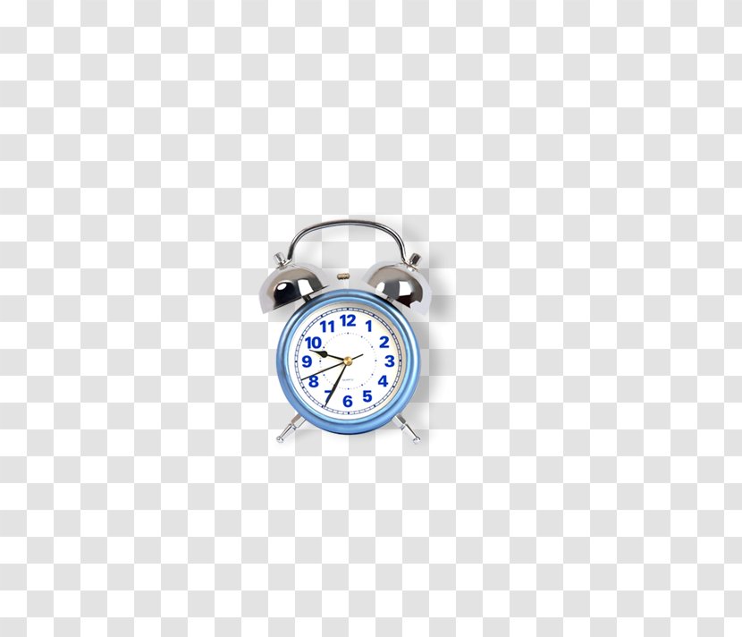 Alarm Clock Vecteur - Body Jewelry - A Blue Transparent PNG