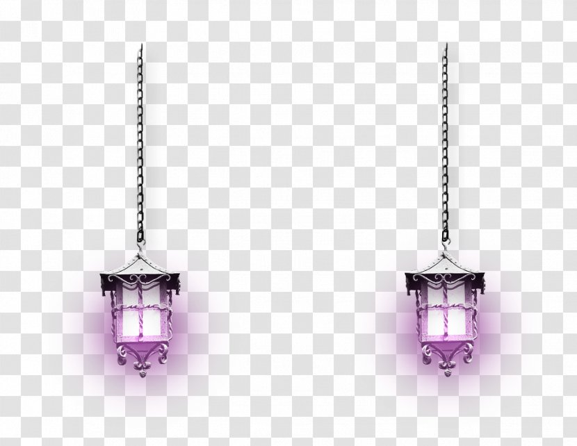 Light Fixture Incandescent Bulb Electric - Purple - Lamps Transparent PNG