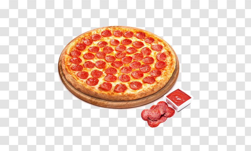 Sicilian Pizza Domino's Take-out Pepperoni - Tarte Flamb%c3%a9e Transparent PNG