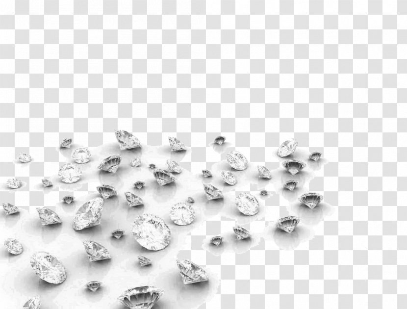 Diamond White Stock Photography Gemstone Jewellery - Broken Kind Black Poster Decoration Transparent PNG