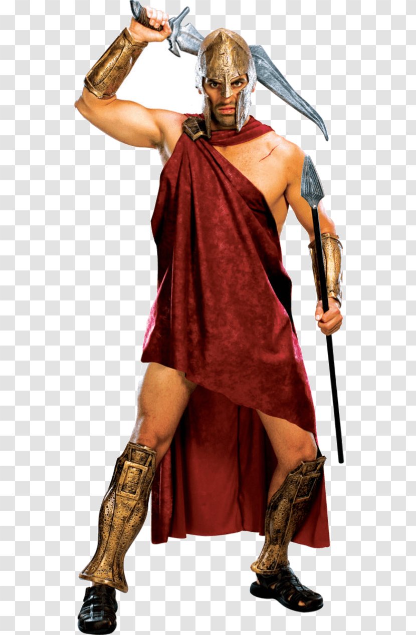 Xerxes Sparta Leonidas I Halloween Costume - Dressup - Gladiator Transparent PNG