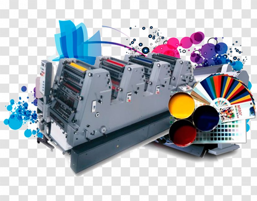 Offset Printing Press Paper Digital - Laser - Impresion Transparent PNG