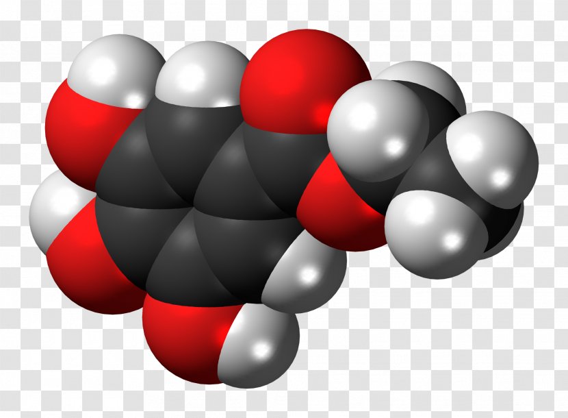 Propyl Gallate Dodecyl Octyl Group Ethyl - Sphere - Molecule Transparent PNG