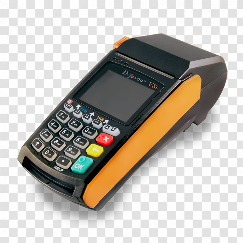 EMV Payment Terminal Dejavoo Systems Point Of Sale PIN Pad - Technology - Credit Card Transparent PNG