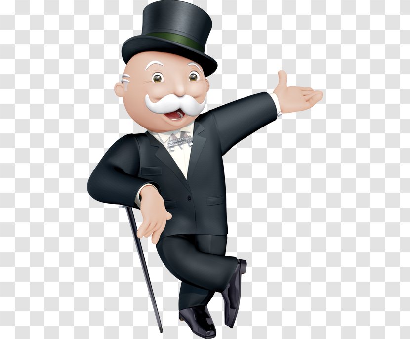 My Monopoly Rich Uncle Pennybags Board Game - Cartoon Transparent PNG