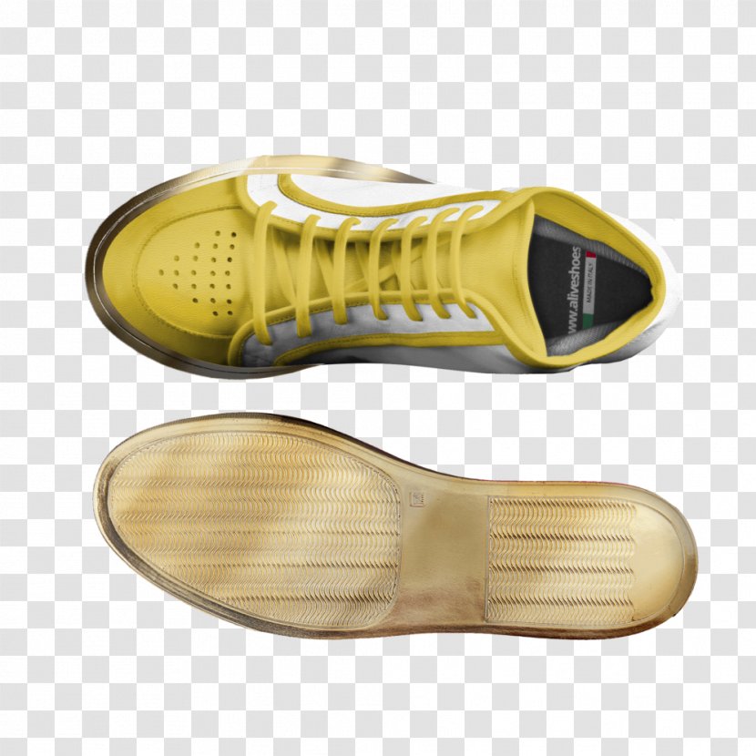 Shoe Walking - Yellow - The Box Transparent PNG