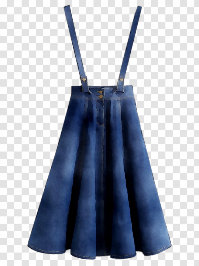 Dress Denim Jeans Skirt Cobalt Blue Transparent PNG