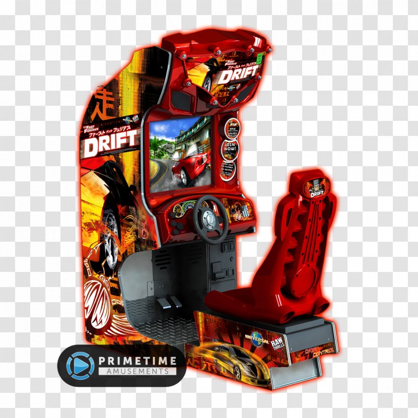 The Fast And Furious: Drift Big Buck Hunter & SuperCars Arcade Game - Furious Supercars - Drifts Transparent PNG