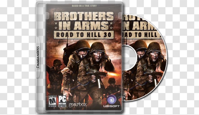 Brothers In Arms: Road To Hill 30 Hell's Highway Earned Blood PlayStation 2 Xbox 360 Transparent PNG