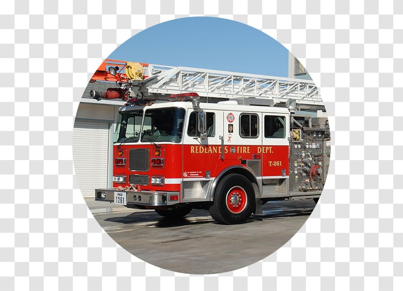 Drawing Red Wine Fire Engine - Motor Vehicle Transparent PNG