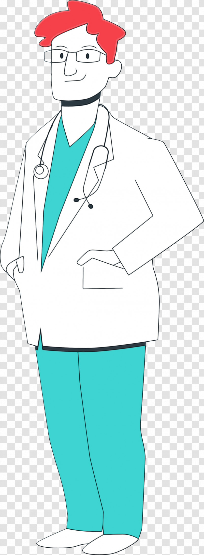 Hat Line Art Cartoon Uniform Transparent PNG