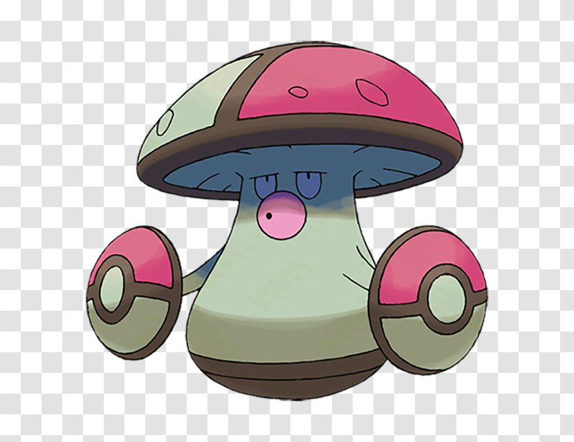 Pokémon Black 2 And White Red Blue Amoonguss Foongus - Pokemon - Shroomish Transparent PNG