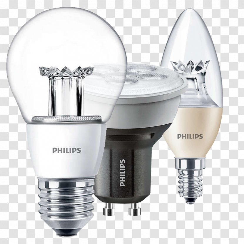 Incandescent Light Bulb LED Lamp Philips Light-emitting Diode Transparent PNG