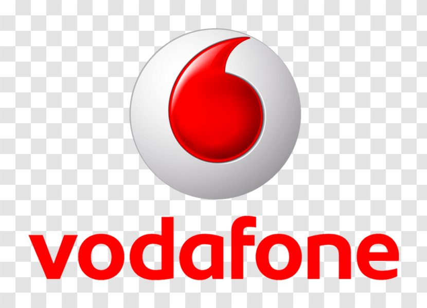 Logo Vodafone Italy Mobile Phones - Red Transparent PNG